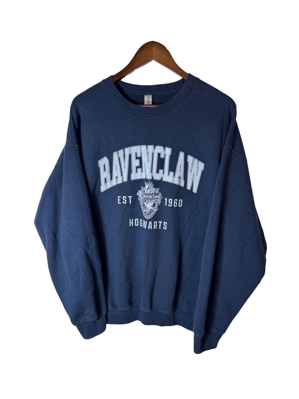 ravenclaw hogwarts sweater XL Gildan college sweat shirt